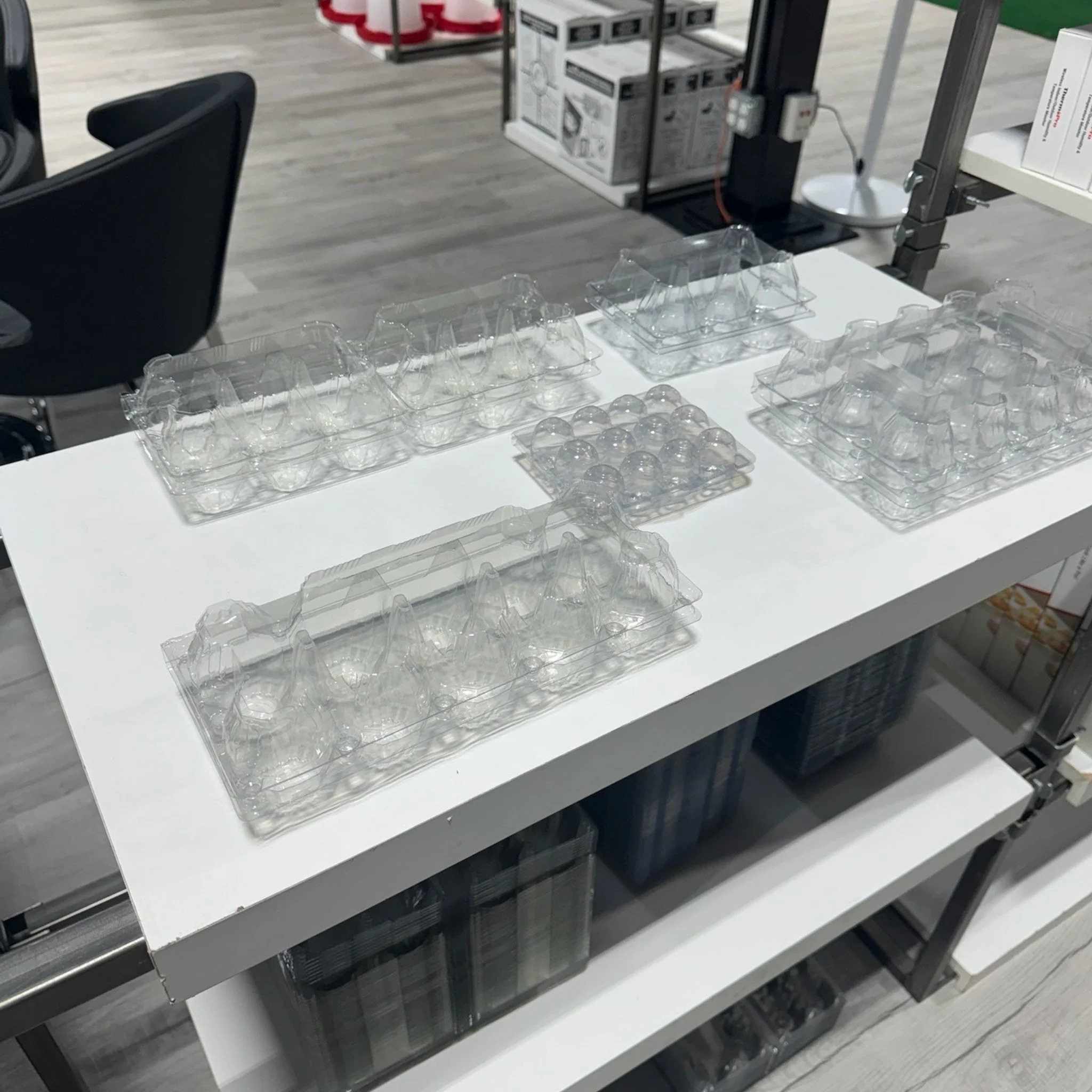 10-Egg Carton - Clear Plastic - Image 7