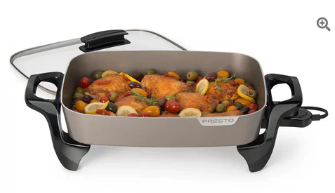 16" Electric Ceramic Skillet - Image 3
