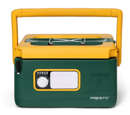 8-Quart Nomad™ Traveling Slow Cooker — Green/Yellow - Image 2