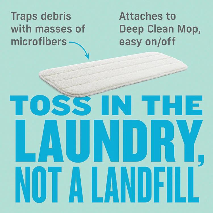 E-Cloth, Deep Clean Mop & Dust Mop Head Set - Image 7