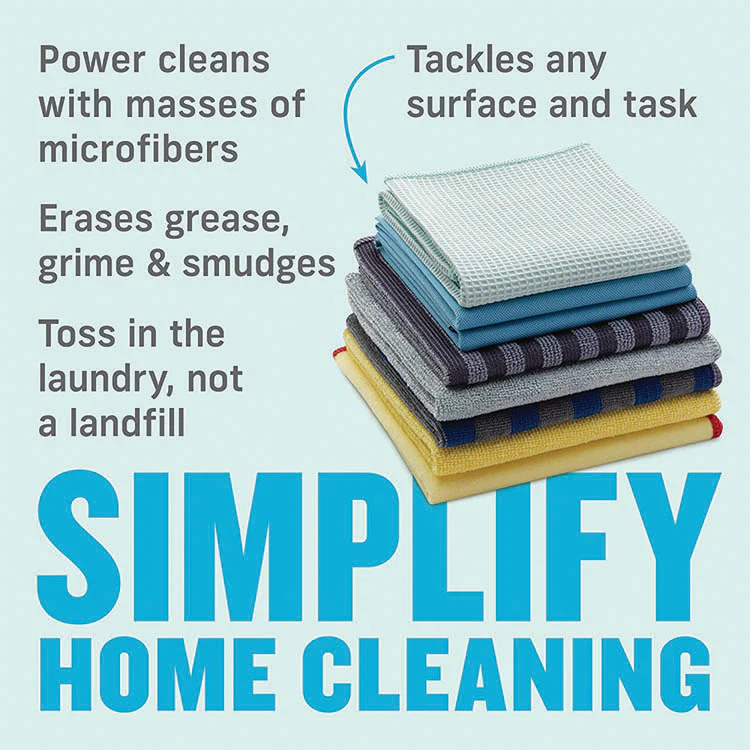 E-Cloth, Home Cleaning 8-Pack - Image 3