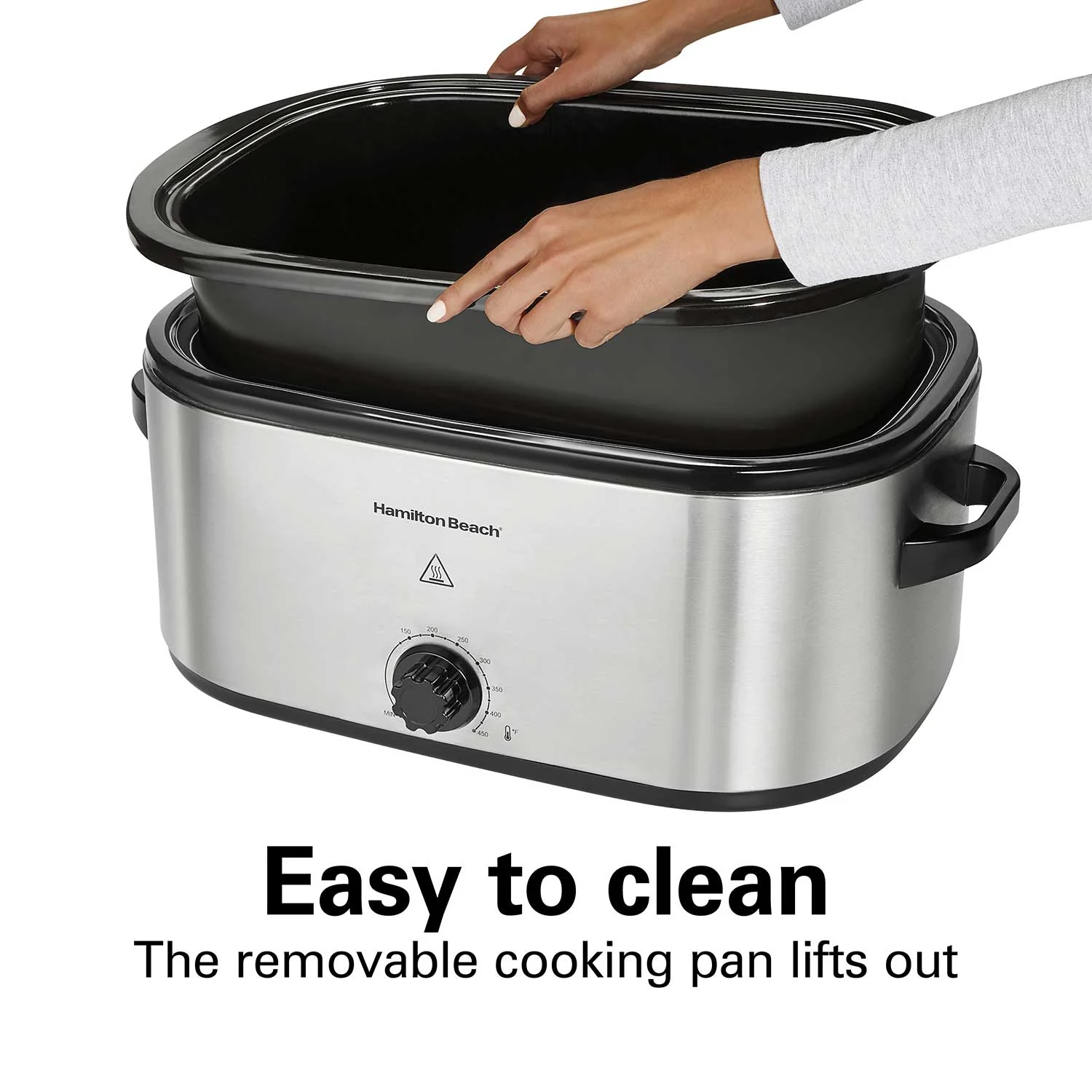Electric Roaster Oven 22 Quarts, Stainless Steel - Image 5