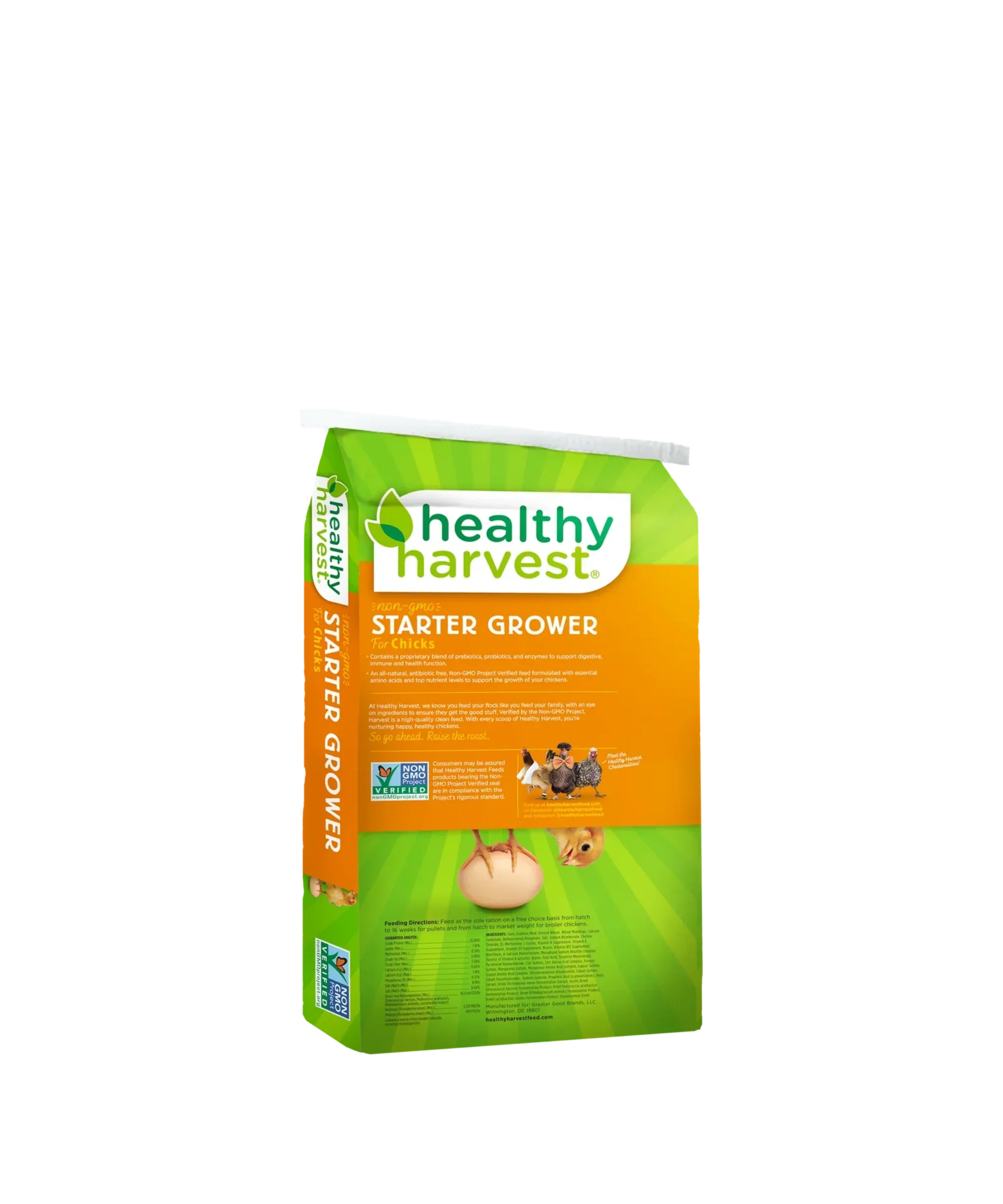 Healthy Harvest 20% Non-GMO Chick Starter/Grower - Image 4