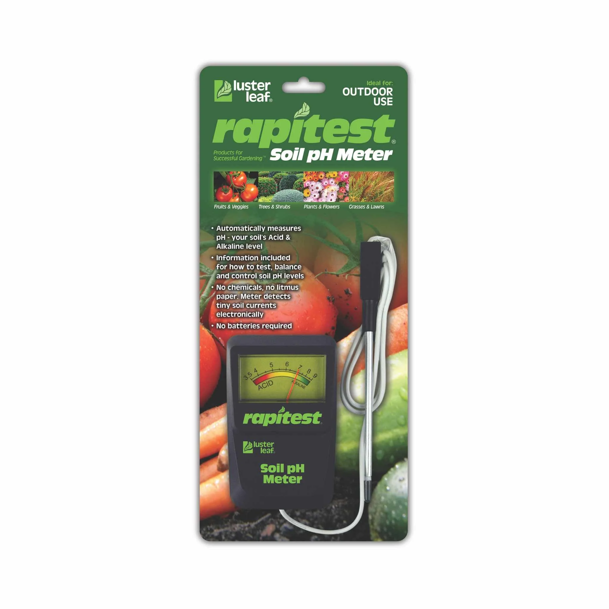 Luster Leaf Rapitest Soil pH Meter