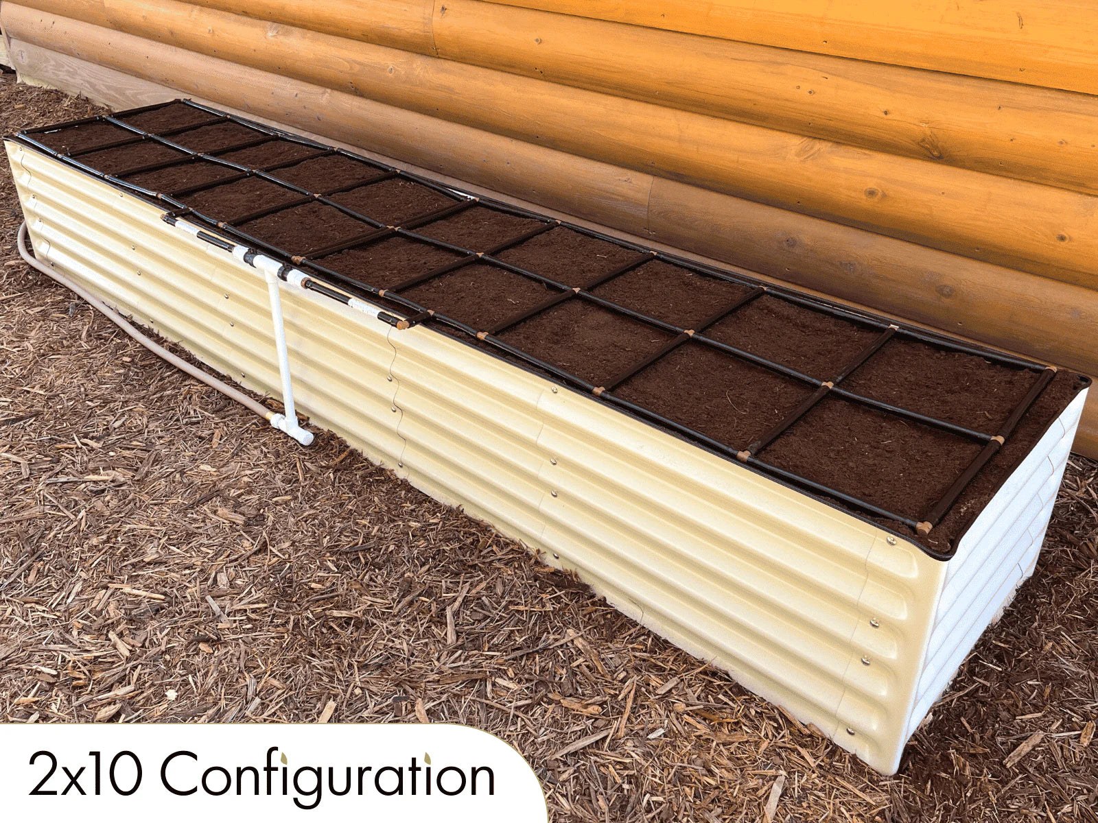 METAL RAISED GARDEN BED KITS WITH GARDEN GRIDS - Image 7