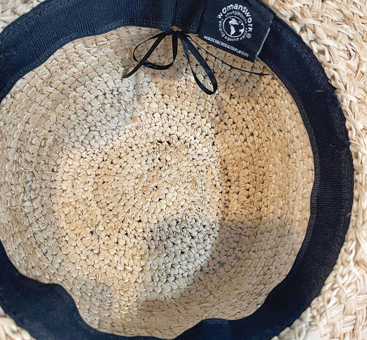 Raffia Sun Hat - Image 4