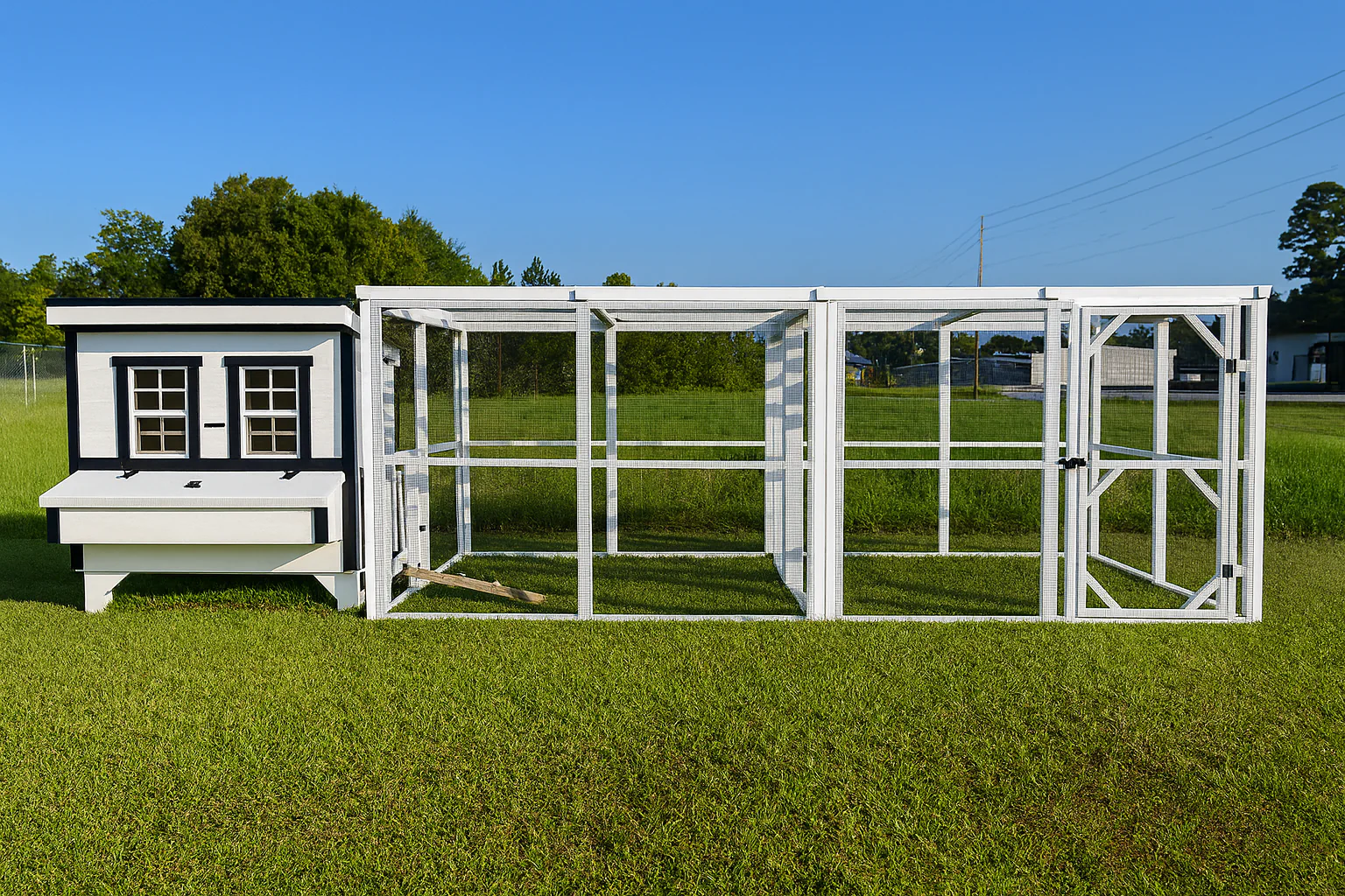 Wooden 8 Ft. Chicken Run (8’W X 8’L X 6’3”H) - Image 23